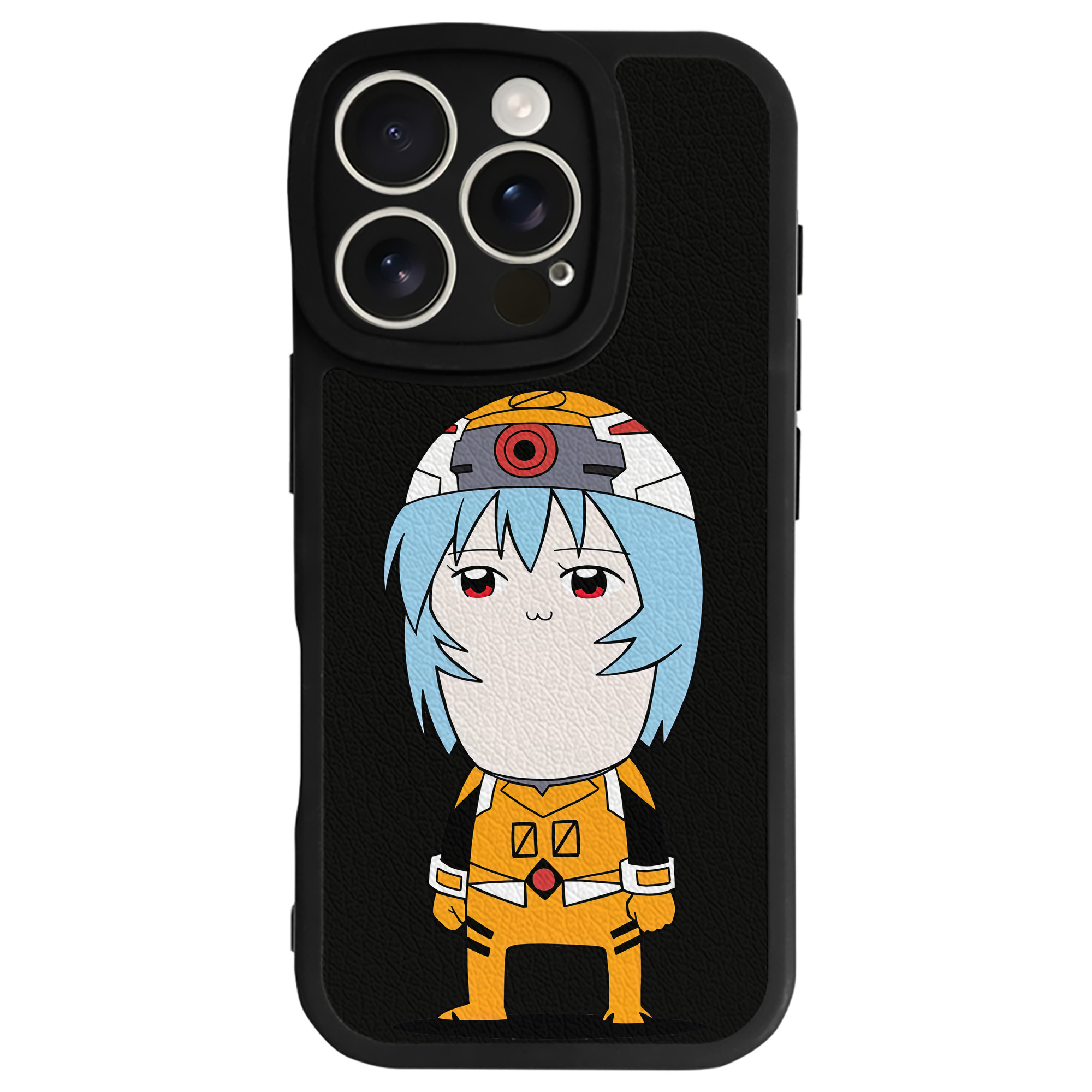 （画像用） EVA 新世紀エヴァンゲリオン 【iPhone 16シリーズ対応】シリコンスマホケース（レザー調） 材質：シリコン